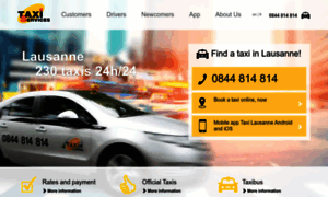 Taxiservices.ch thumbnail
