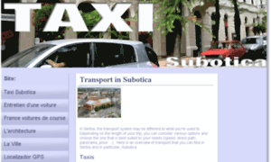 Taxisubotica.info thumbnail