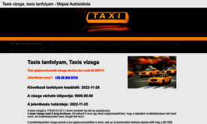 Taxisvizsga.hu thumbnail