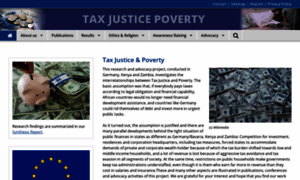 Taxjustice-and-poverty.org thumbnail