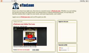 Taxloans.etaxloan.com thumbnail