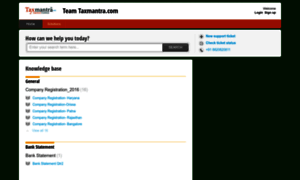 Taxmantradotcom.freshdesk.com thumbnail