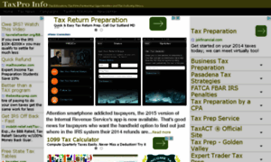 Taxpro-info.com thumbnail