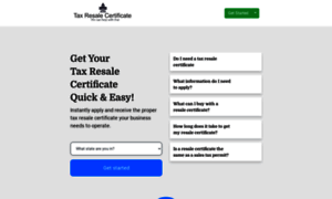 Taxresalecertificate.org thumbnail