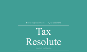 Taxresolute.com thumbnail
