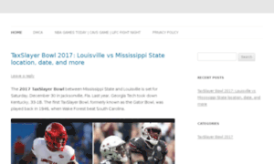 Taxslayerbowl.org thumbnail