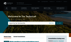 Taxtechnical.ird.govt.nz thumbnail