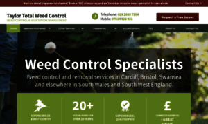 Taylor-weed-control.co.uk thumbnail