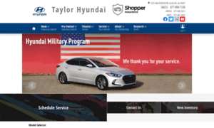 Taylorhyundai.com thumbnail