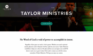 Taylorministries.com thumbnail