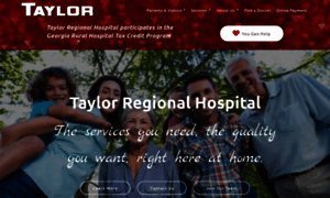 Taylorregional.org thumbnail
