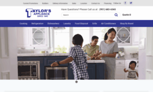 Taylorsappliance.siteontime.com thumbnail