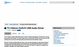 Tc-helicon-goxlr-usb-audio-driver.updatestar.com thumbnail