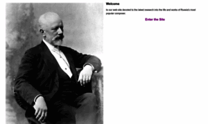 Tchaikovsky-research.net thumbnail