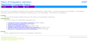 Tclab.kaist.ac.kr thumbnail
