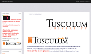 Tconline.tusculum.edu thumbnail