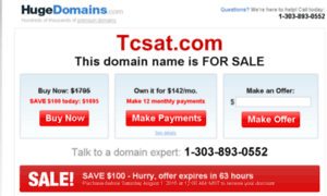 Tcsat.com thumbnail