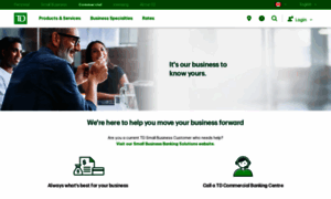 Tdcommercialbanking.com thumbnail