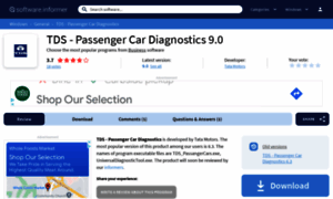 Tds-passenger-car-diagnostics.software.informer.com thumbnail