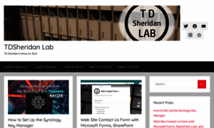 Tdsheridanlab.com thumbnail