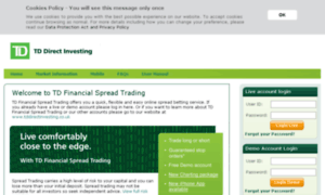 Tdwspreadtrading.com thumbnail