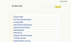 Te-dns.org thumbnail