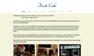 Teaandcake.ca thumbnail