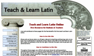 Teach-and-learn-latin.org thumbnail