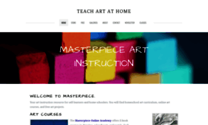 Teachartathome.com thumbnail