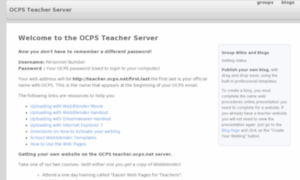 Teacher.ocps.net thumbnail