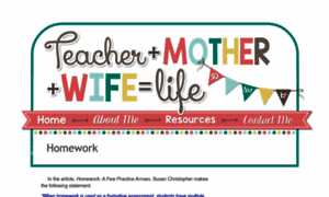 Teachermotherwifelife.blogspot.com thumbnail