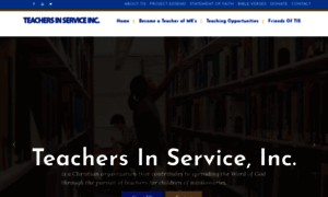 Teachers-in-service.org thumbnail