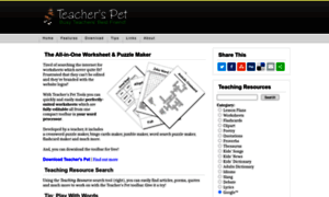 Teachers-pet.org thumbnail