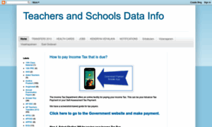 Teachersdatainfo.blogspot.in thumbnail