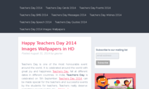 Teachersday2014.com thumbnail