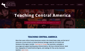 Teachingcentralamerica.org thumbnail