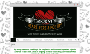 Teachingheartfirepoetry.com thumbnail