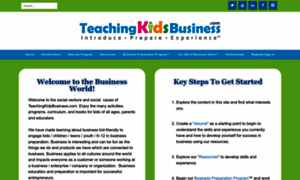 Teachingkidsbusiness.com thumbnail