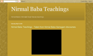 Teachings-of-nirmal-baba.blogspot.in thumbnail
