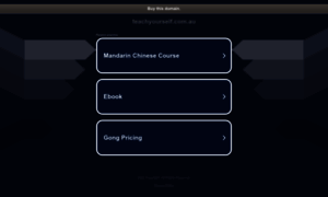 Teachyourself.com.au thumbnail