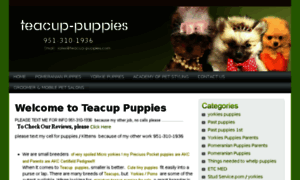 Teacup-puppies.com thumbnail