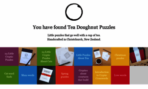 Teadoughnutpuzzles.nz thumbnail