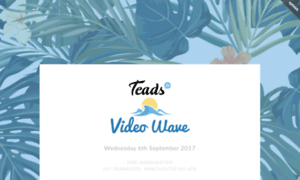 Teadsvideowave.splashthat.com thumbnail