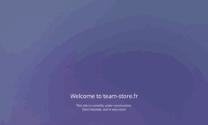 Team-store.fr thumbnail
