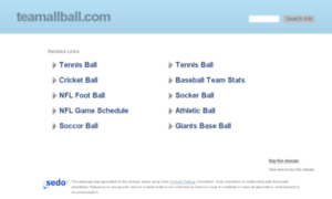 Teamallball.com thumbnail