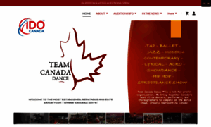 Teamcanadadance.ca thumbnail