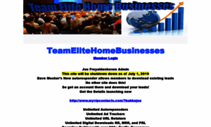 Teamelitehomebusinesses.com thumbnail