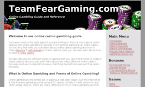 Teamfeargaming.com thumbnail