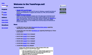 Teamforge.net thumbnail
