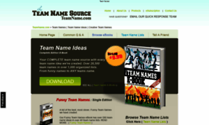 Teamname.com thumbnail